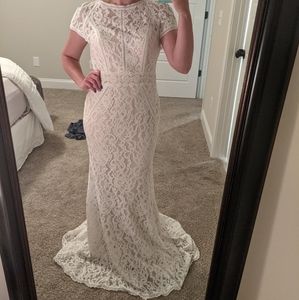 Blue by Enzoani Keaton gown